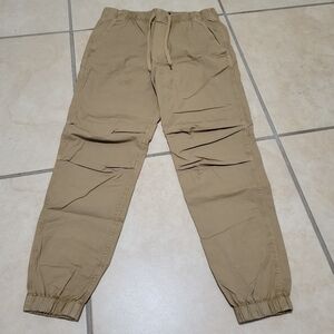 Men's Tan Jogger Pants American Eagle Small